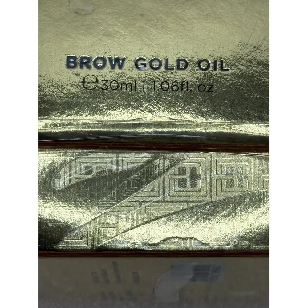 Brow Code Brow Gold Nourishing Growth Oil Regrow Eyebrows New in Box